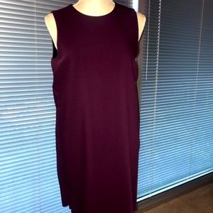 Classic Burgundy Cocktail Dress